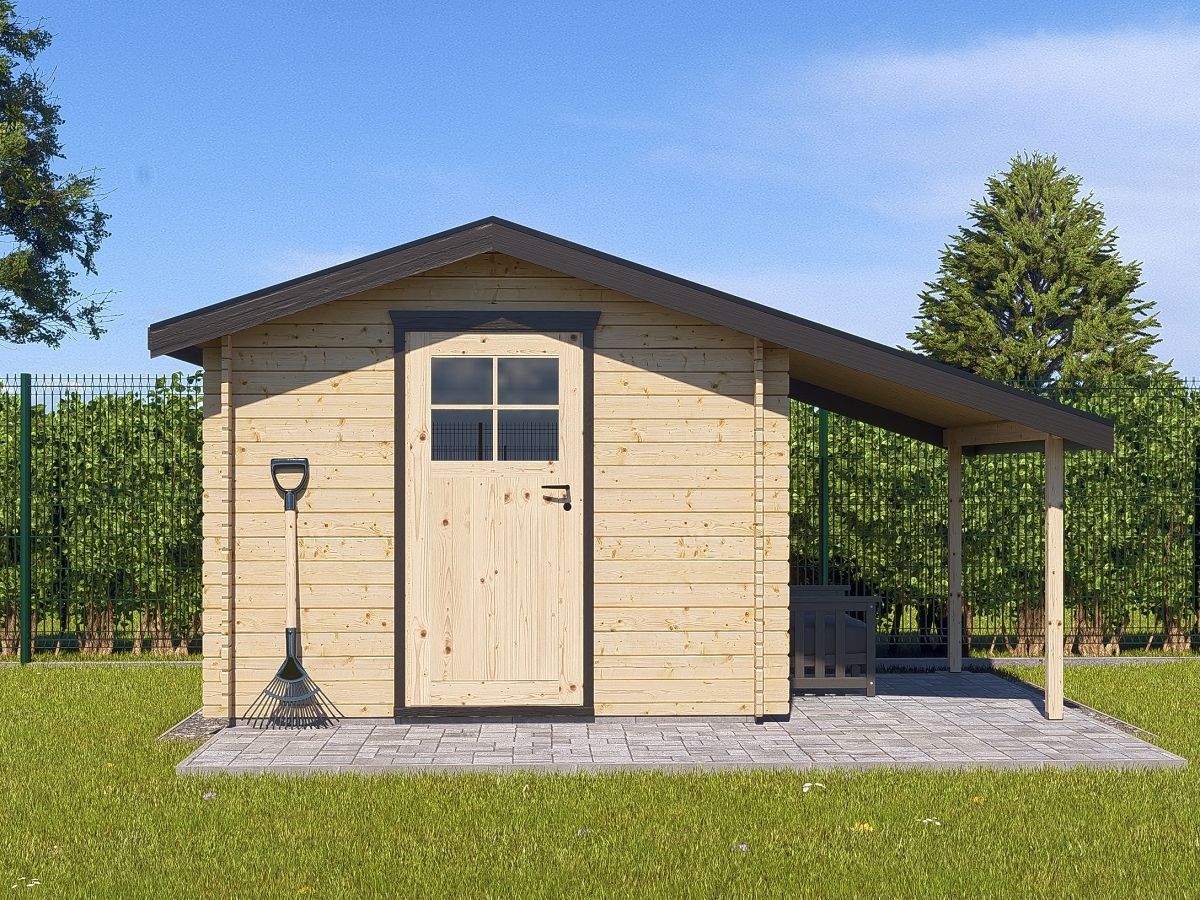 Dřevěný domek na nářadí Albert