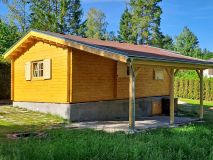 Atypická chata 5x7 m